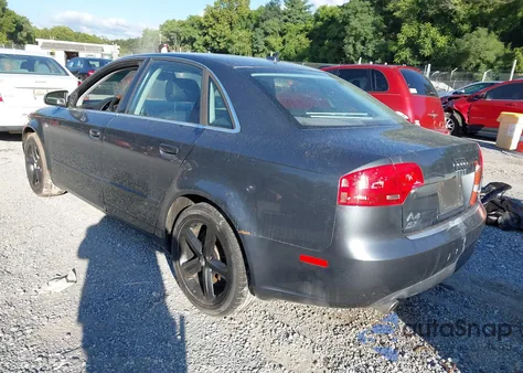 2007 Audi A4 3.2 z USA, uszkodzony, nr VIN WAUDH78E77A211412